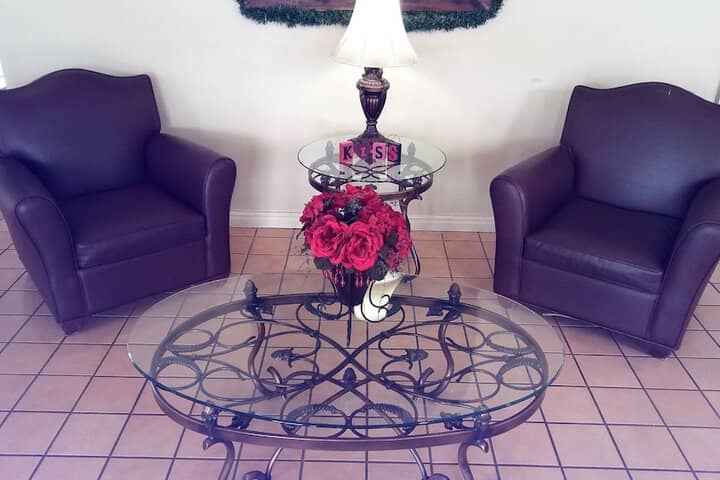 Lobby sitting area